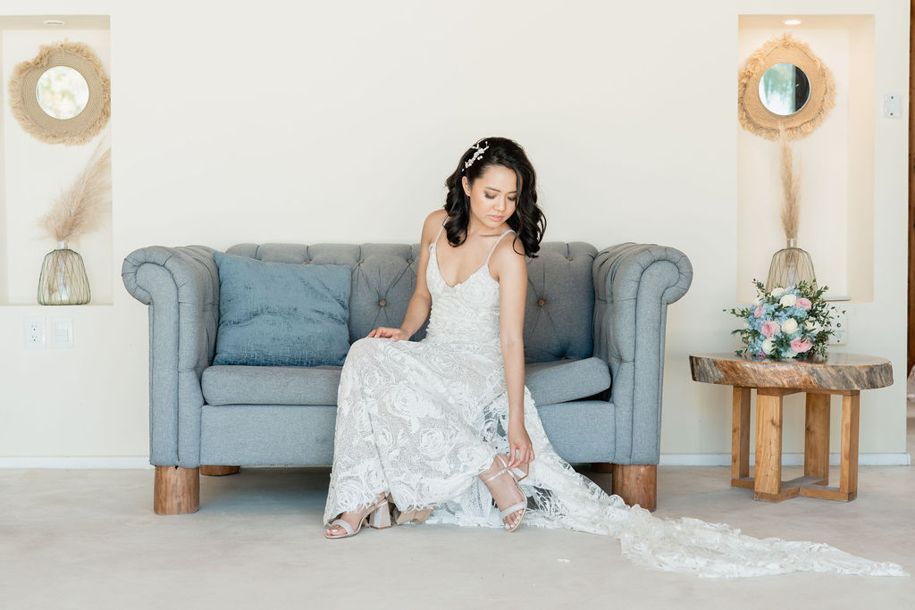 Blue Venado Wedding Hair & Makeup by Sarah Ganier 