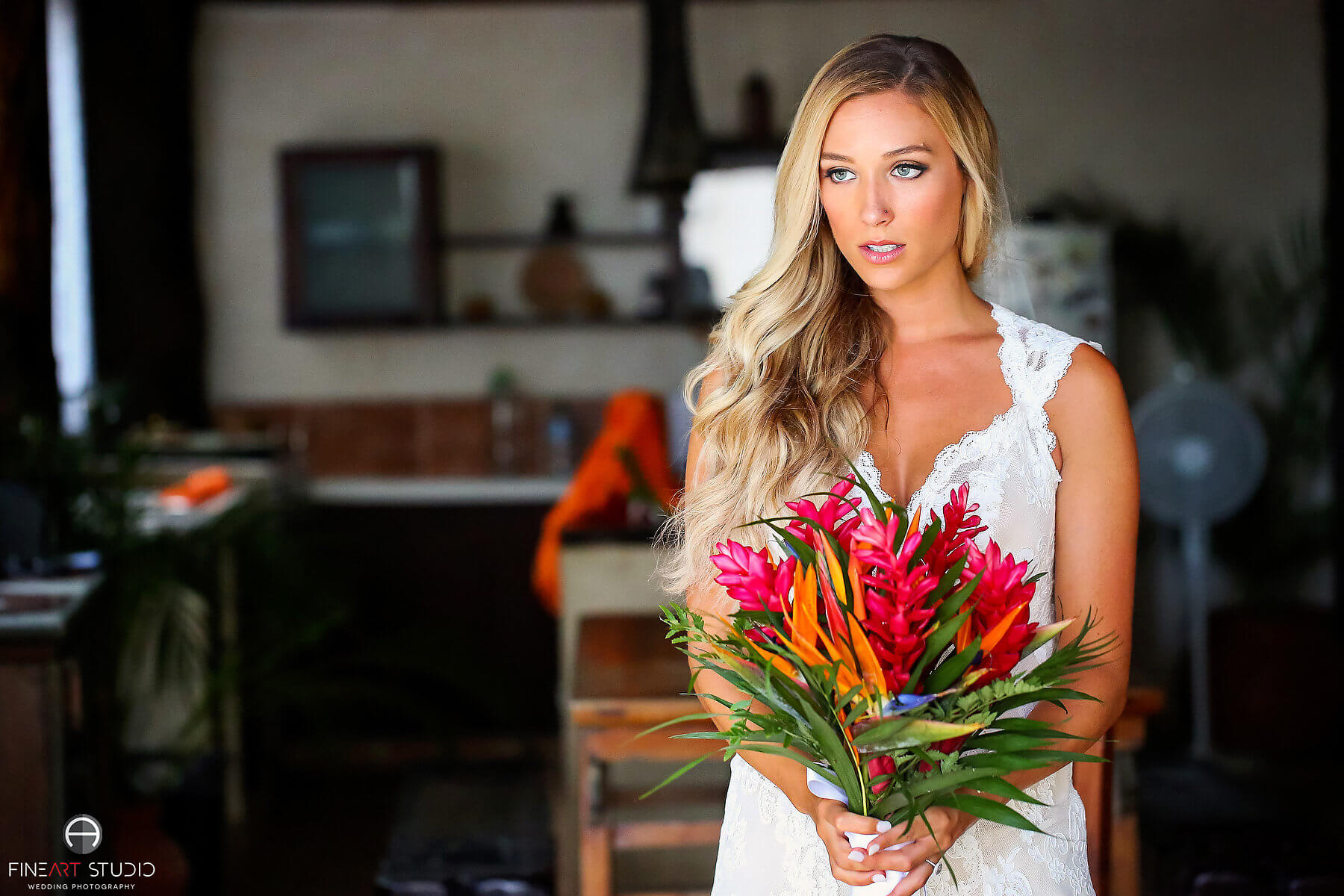 Mexico Professional Wedding Hair and Air Brush Makeup