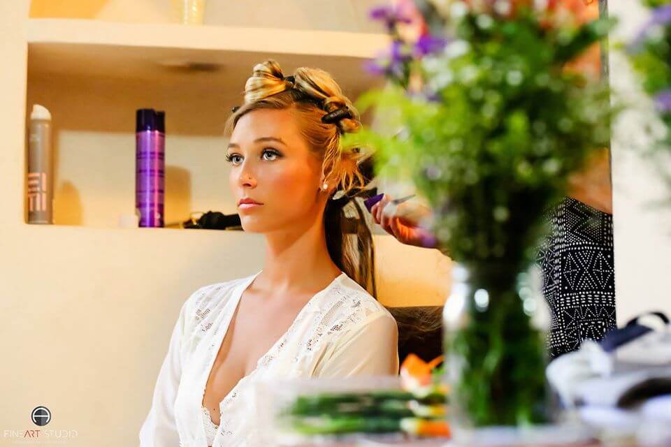 Mexico Professional Wedding Hair and Air Brush Makeup
