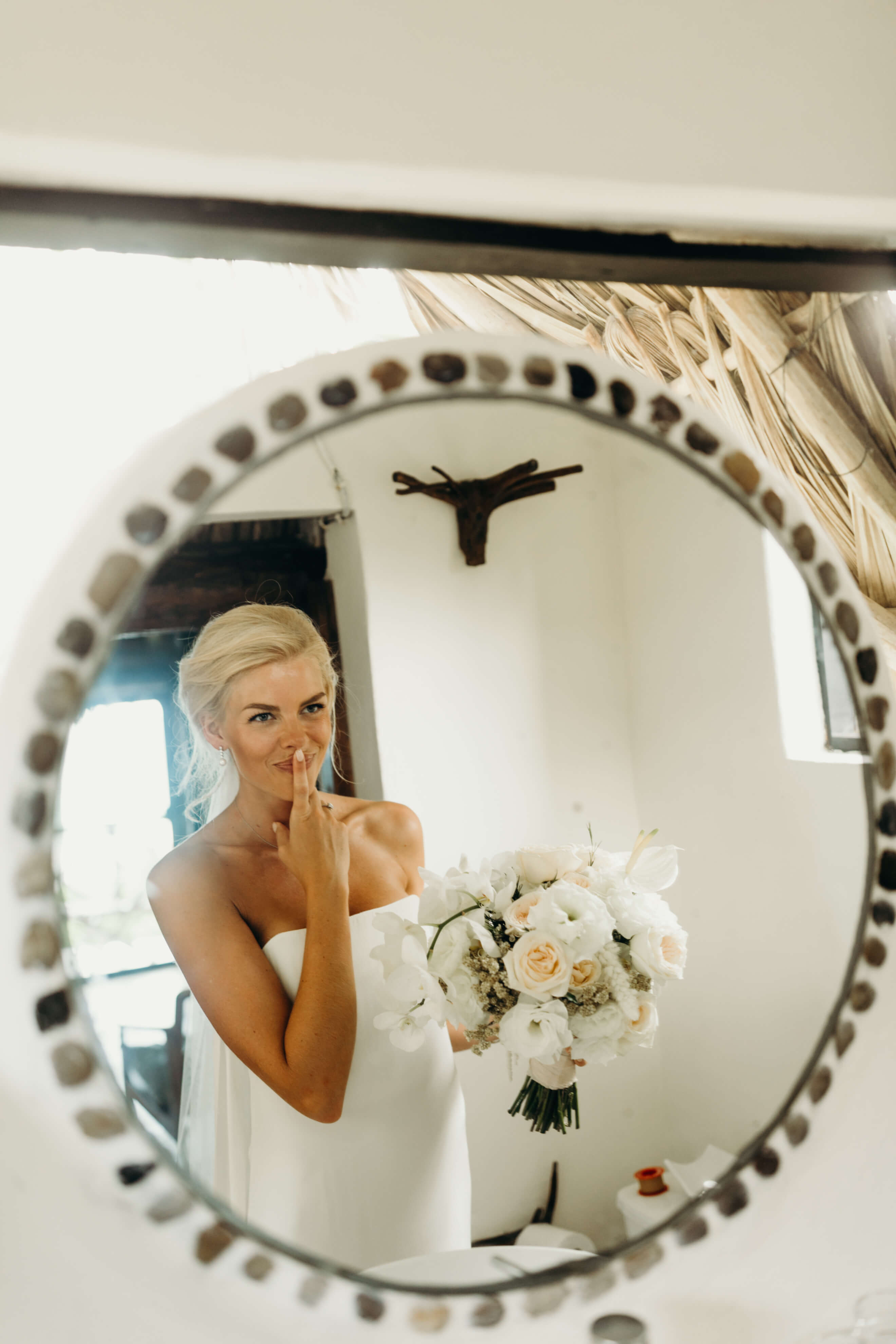 Mexico Professional Wedding Hair and Air Brush Makeup
