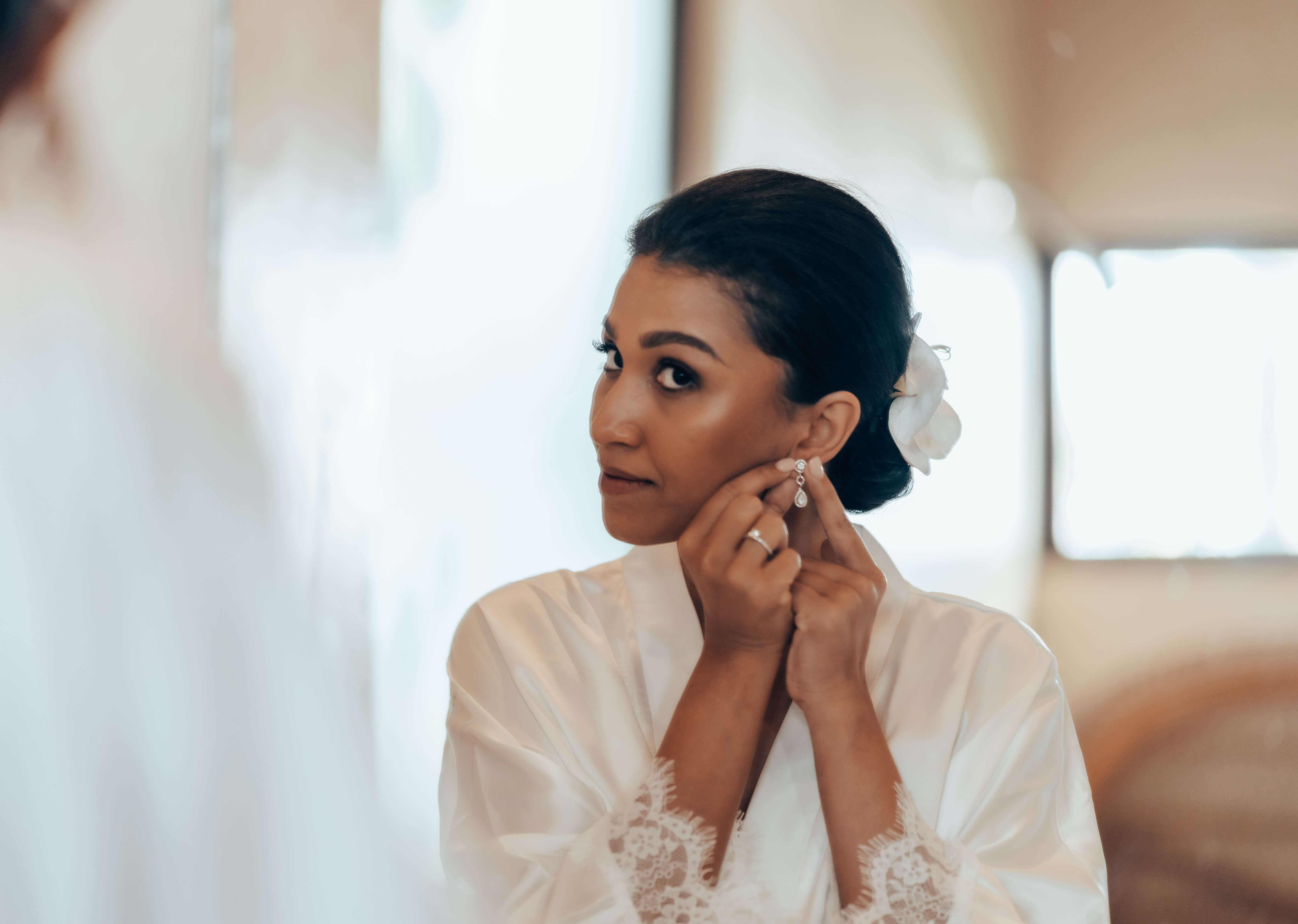 Mexico Professional Wedding Hair and Air Brush Makeup