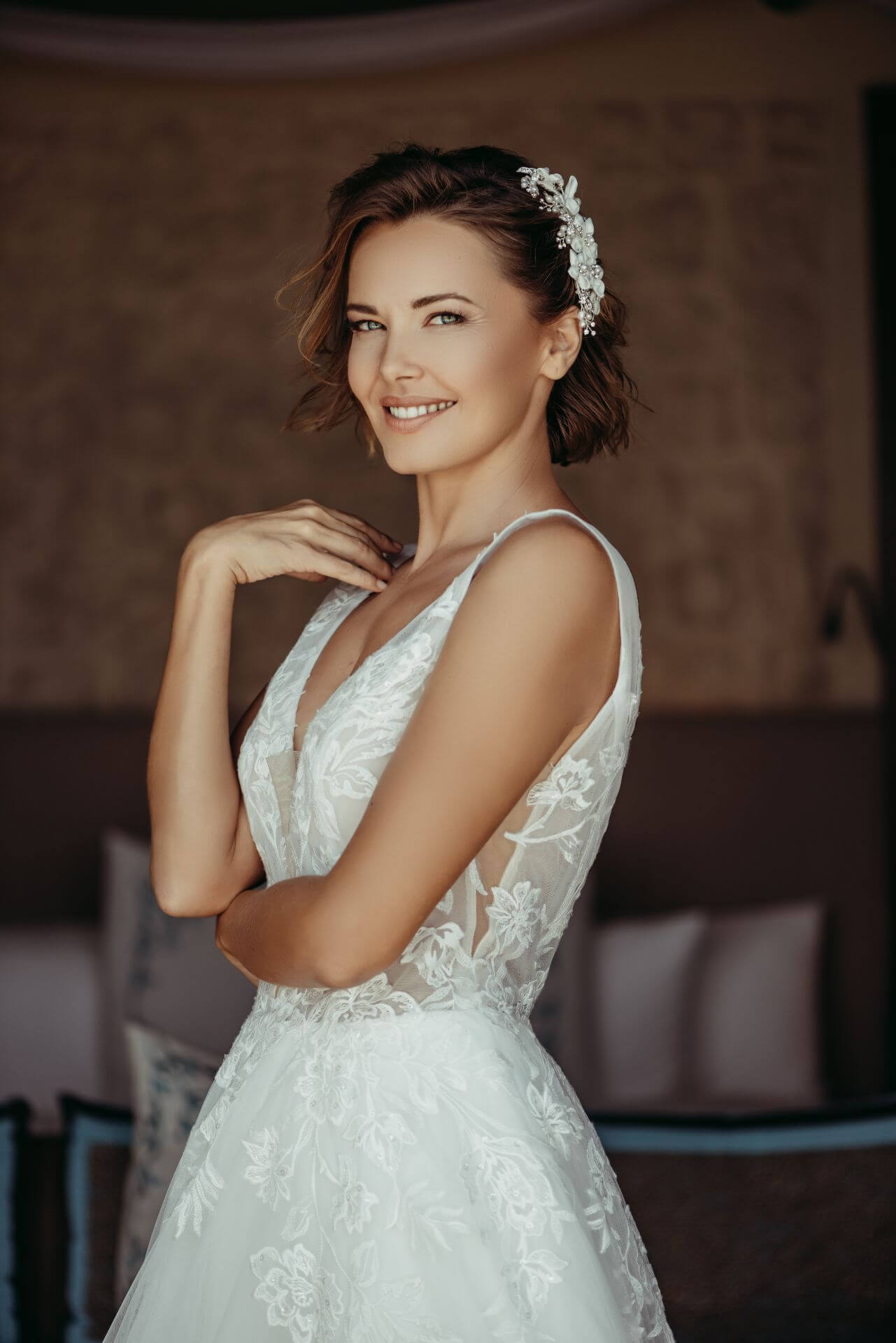 Mexico Professional Wedding Hair and Air Brush Makeup