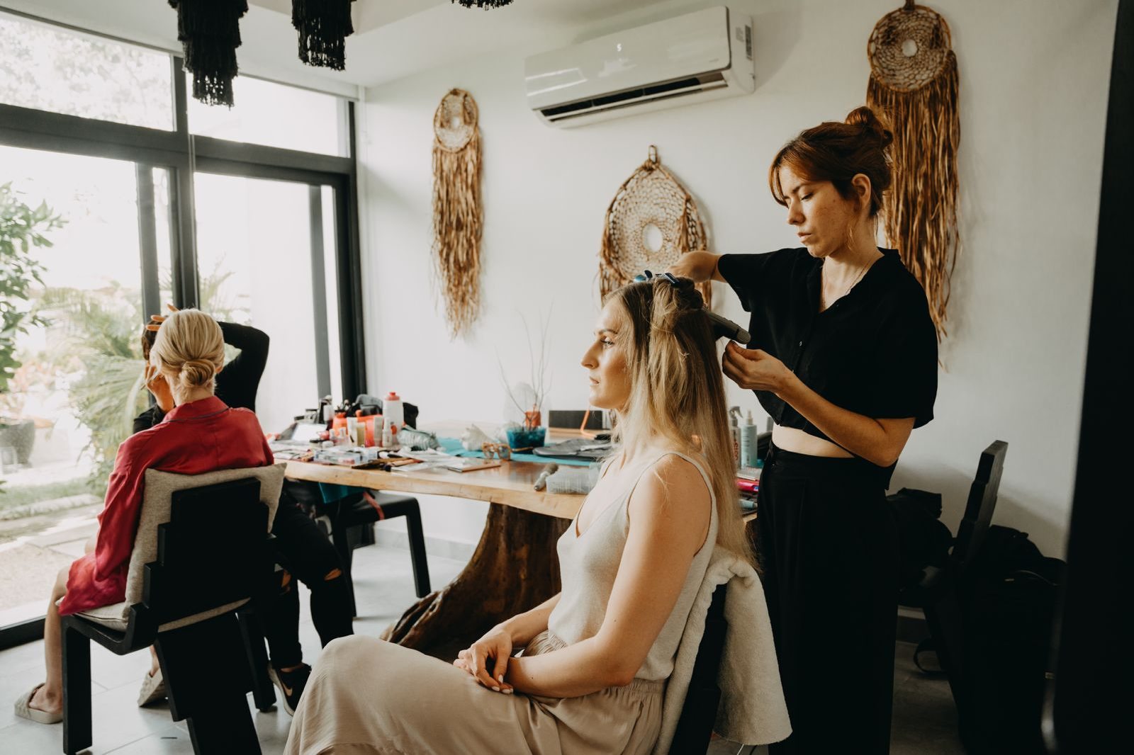 Wedding Hair & Makeup by Sarah Garnier & Co. at Blue Venado Weddings