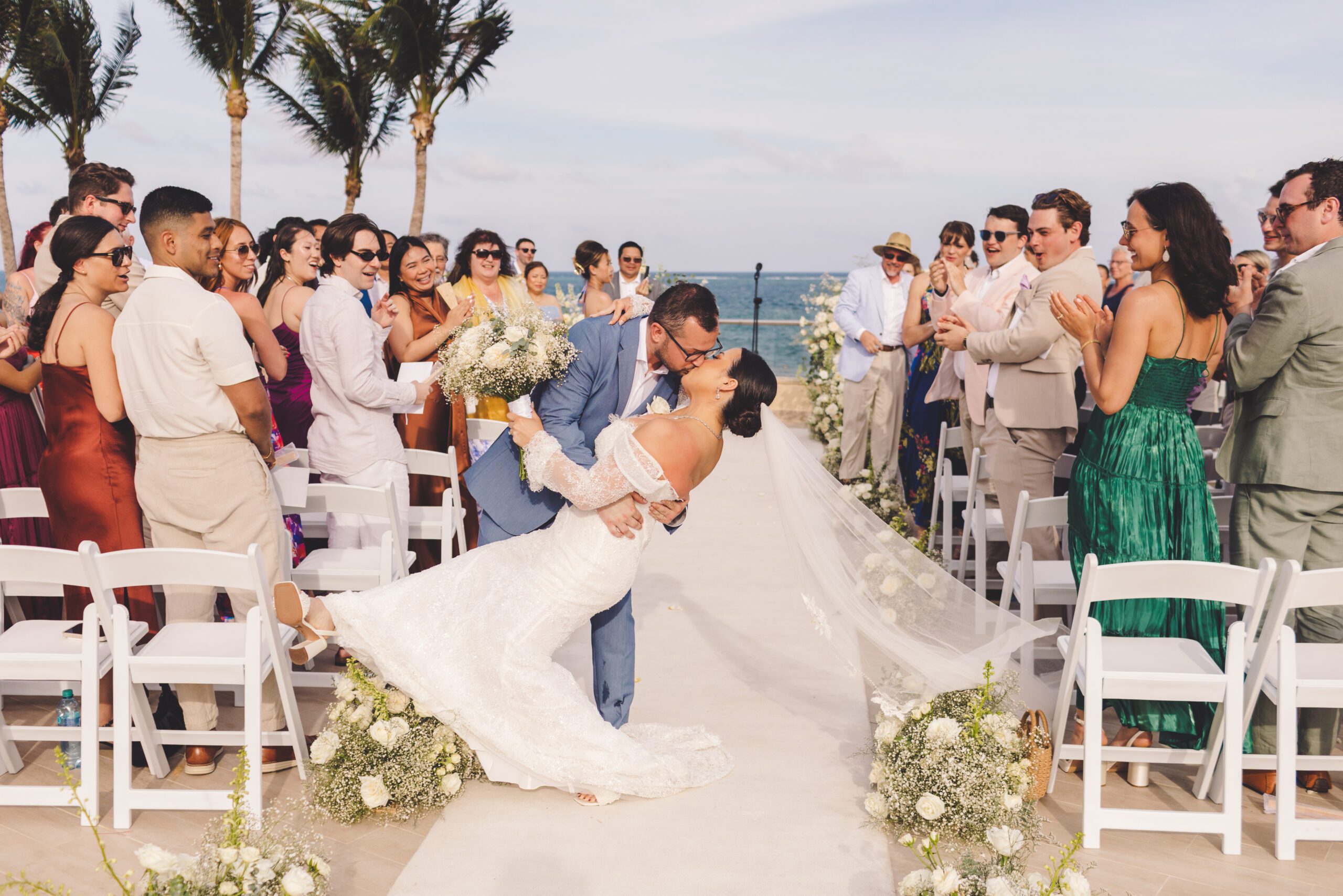 Villa La Joya wedding hair and make up